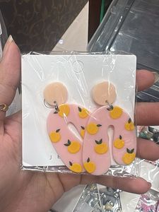 Floral Statement Earrings any1