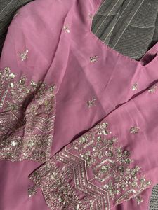 Beautiful Pink Embellished Lehenga