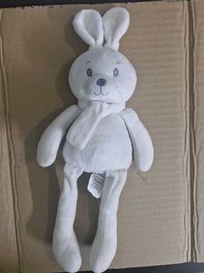 White Plush Bunny with long legs