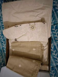 Trident 100% Cotton King Size Bedsheet Set