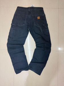 Men's Dark Wash Carpenter Jeans