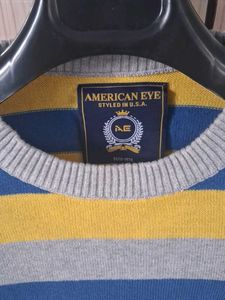 Men's Striped Crewneck Sweater