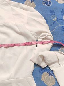 Elegant White Shirt Dress