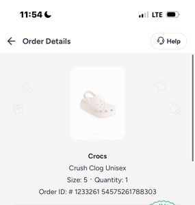 White Crocs Platform Clogs