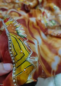 beautiful 😍 uquin hand work saree 🔥