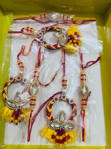 DesignerRakhi Setwdtbhaiya bhabhi rakhinewwdta