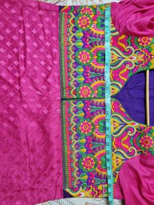 Vibrant Embroidered Kurta