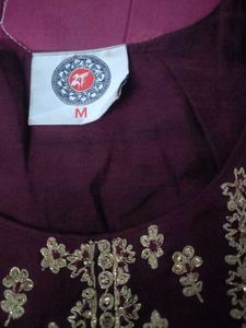 Elegant Embroidered Kurta