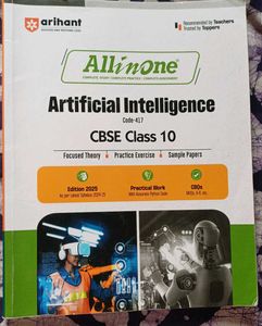 Arihant All in One Artificial Intelligence Class 1