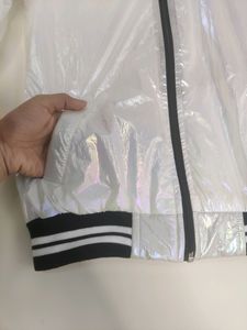 Iridescent Bomber Jacket