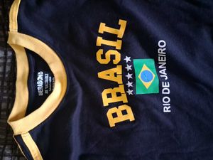 Brazil Rio de Janeiro Graphic Crop Top