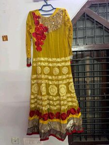 Designer Yellow Lehenga Choli