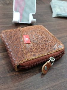 Woodland Learher Wallet Brown