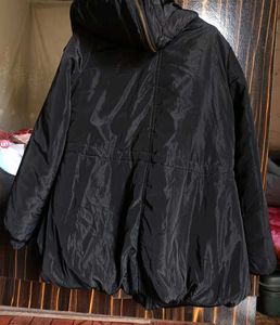 Black Winter Jacket with Fur Lining