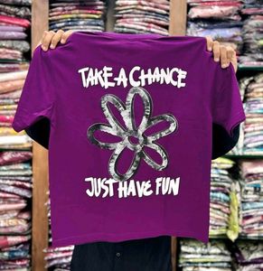 Graphic Purple T-Shirt - Fun Design