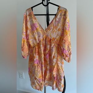 H&M Floral Bohemian Short Dress
