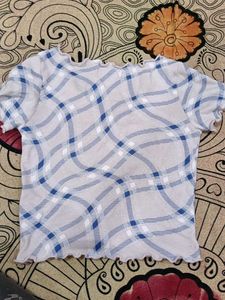 Cute Plaid Cropped Top