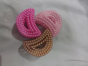 Hair Clutches Combo Of 3