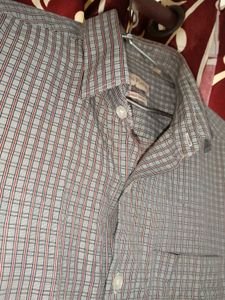 Checked Short Sleeve Shirt