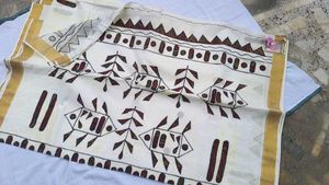 Kalamkari Saree Kerala Cotton