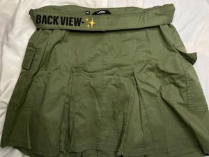 Green Mini Skirt