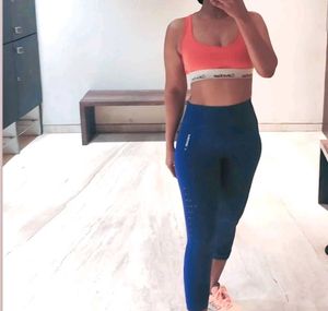 Gymshark Purple Capri Leggings