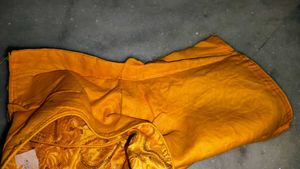 Vibrant Yellow Silk Jacquard Chaniya Choli Set | D