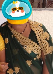 Beautiful Green Colour Saree