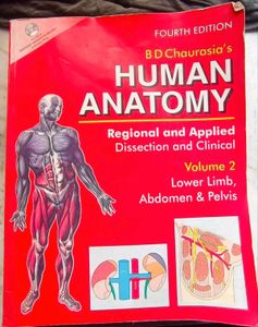 B.D. Chaurasia's Human Anatomy Book Set