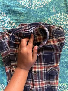 Blue Bottle Plaid Shirt