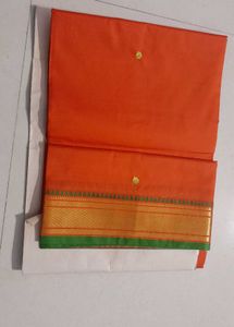 beautiful semi pathani saree