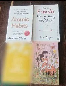 Lot of 3 Popular Self-Help and Fiction Books