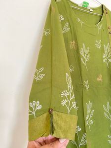 Mehendi Green Kurti
