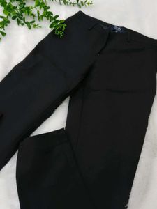 Allen solly Classic Black Trousers