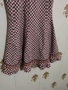 Cute Gingham Mini Dress
