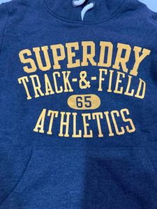 SUPERDRYT&amp;F Typographic Print Hoodie