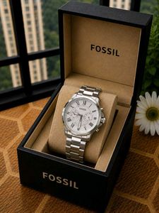 FOSSIL GRANT CHRONOGRAPH BLACK WATCH ⌚ FOR MENS