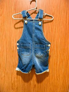 Cute Denim Short Overalls for Kids