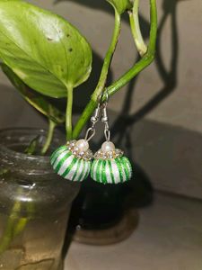 Silk Thread Earring