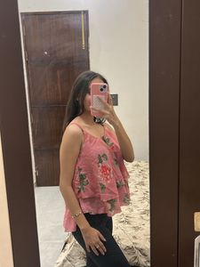 Floral Tiered Tank Top