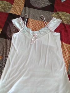 💗Pink Lace Trim Nightgown💗