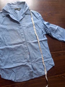 Blue Plaid Button-Down