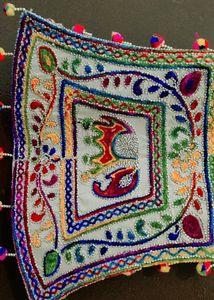 Boho Elephant Embroidered Bag