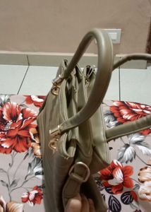Classic Taupe Handbag