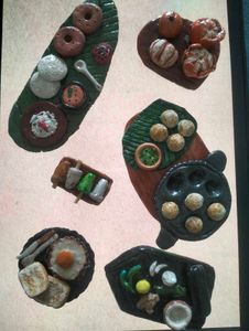 Beautiful and Tiny Fridge magnets..... Pack of 6