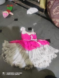Mini net frock for girls