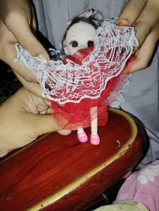 Sparkly Princess Doll with Crown