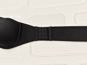 Black Strapless Bra