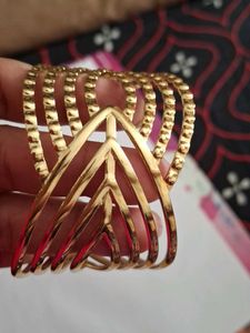 Gold-tone Cuff Bracelet