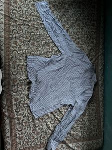 Striped Embroidered Shirt